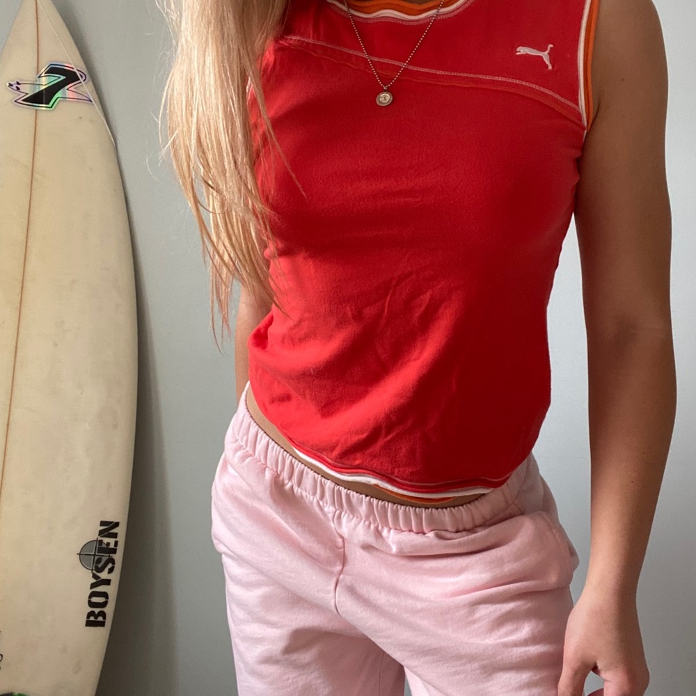 Vintage puma tennis tank